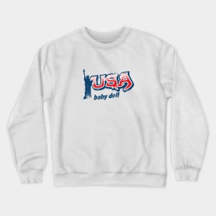 usa baby doll Crewneck Sweatshirt